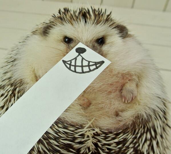 Marutaro posing with mask prop
