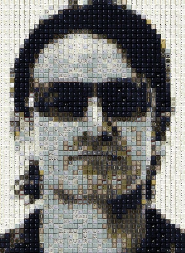 computer-key-portrait08 Guy Whitby WBK key mosaic artwork