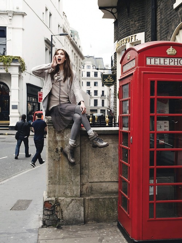 Global street fashion example with textured coat stack
