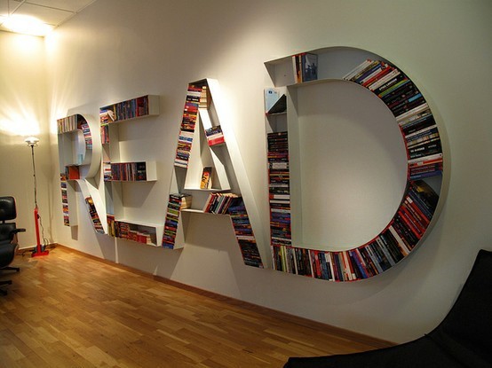 Room divider bookcase
