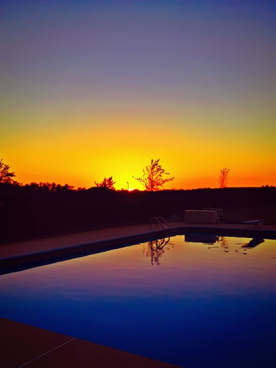 sunset landscape