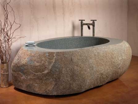 Clawfoot style bathtub design idea