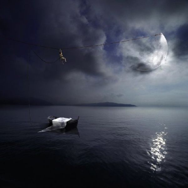 Poetic surreal scene by Alastair Magnaldo