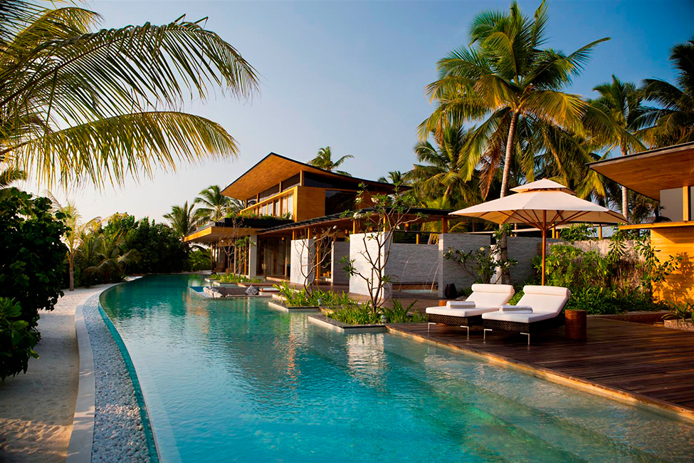 Coco Privé Maldives architecture